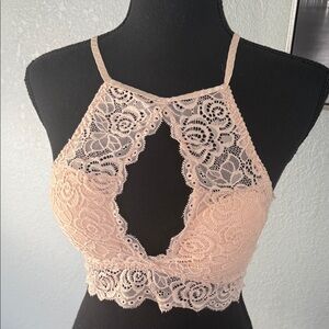 Lace Halter Bralette
